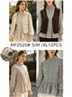 Blusa rayas y lunares con nido de abeja