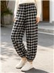 Pantalón jogger cuadros