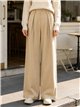 Pantalón wide leg con pinzas