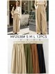 Pantalón wide leg con pinzas