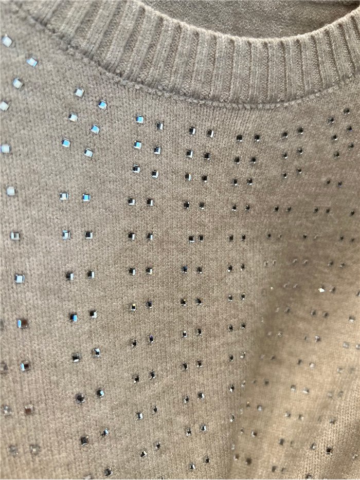 Strass macio de malha