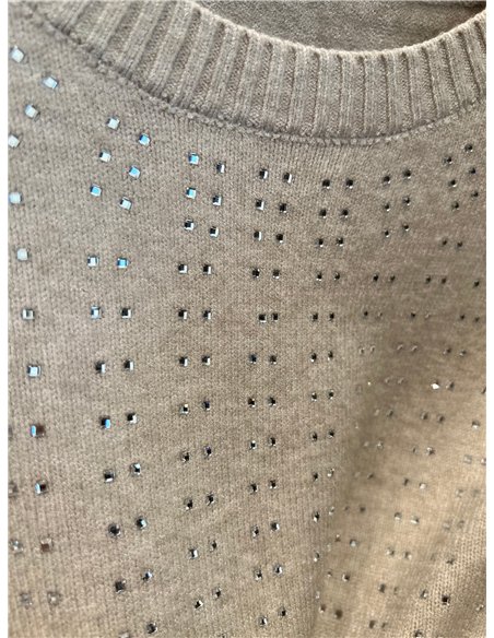 Strass macio de malha