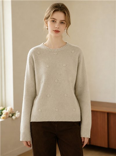 Jersey puntos lunares en relieve