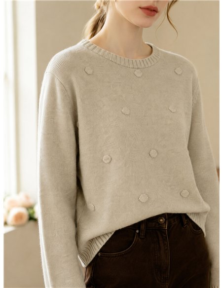 Jersey puntos lunares en relieve