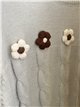 Jersey amplio con flores en relieve