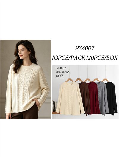 Jersey amplio trenzado 2