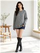 Jersey amplio trenzado oversize