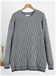 Jersey amplio trenzado oversize