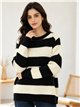 Jersey amplio rayas anchas