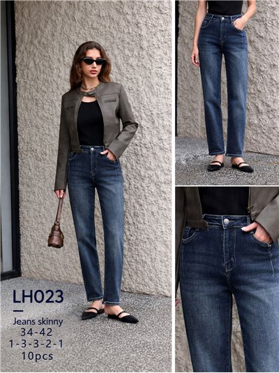 Jeans skinny efecto lavado 2