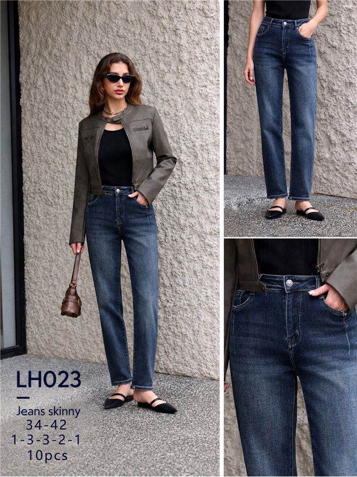 Jeans skinny efecto lavado
