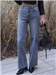 Jeans wide leg tachuelas