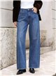 Jeans barrel tiro alto