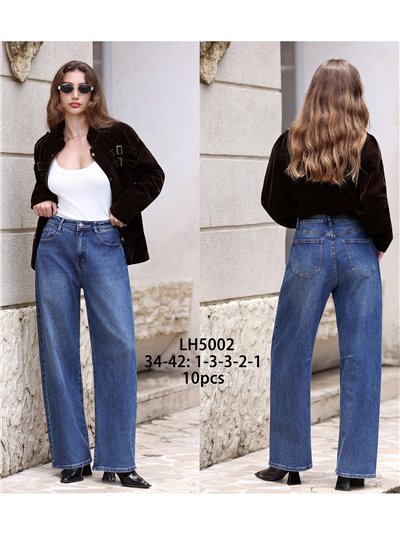 Jeans barrel tiro alto 2