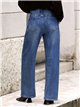 Jeans barrel tiro alto