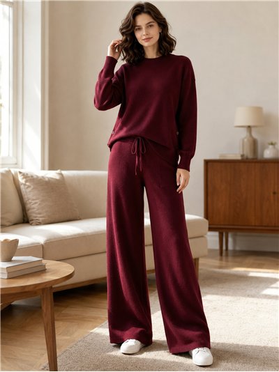 Conjunto jersey botones laterales y pantalón