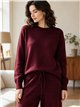 Conjunto jersey botones laterales y pantalón