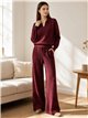 Conjunto jersey cuello polo y pantalón