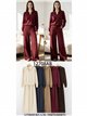 Conjunto jersey cuello polo y pantalón