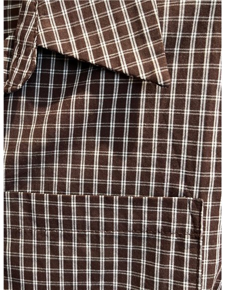 Camisa cuadros bolsillo