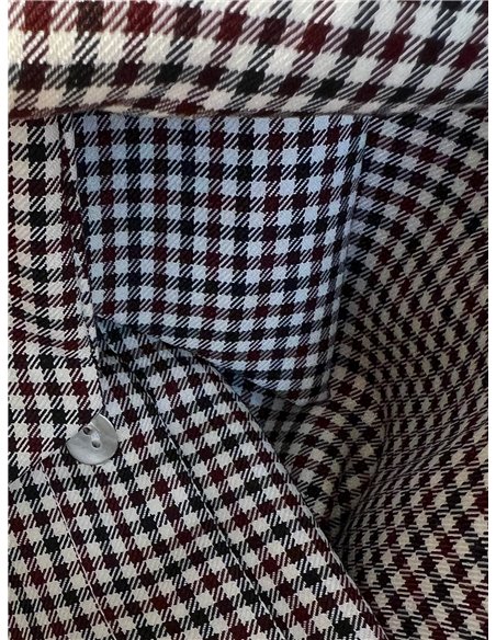 Blusa cuadros lazada