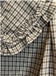 Camisa cuadros cuello bobo