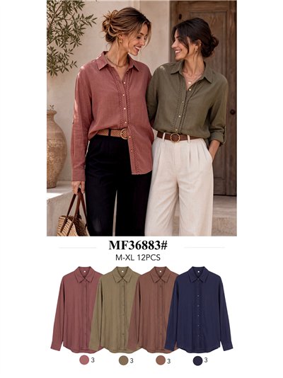 Camisa fluida pasamanería 2