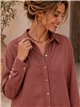 Camisa fluida pasamanería