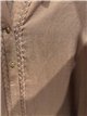 Camisa fluida pasamanería