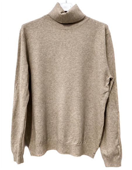 Jersey básico amplio cuello vuelto
