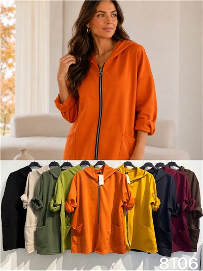 veste à capuche grande taille 2