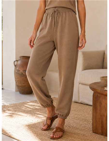 Pantalón jogger liso