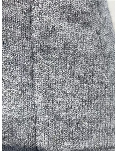 Jersey cuello pico con bolsillos