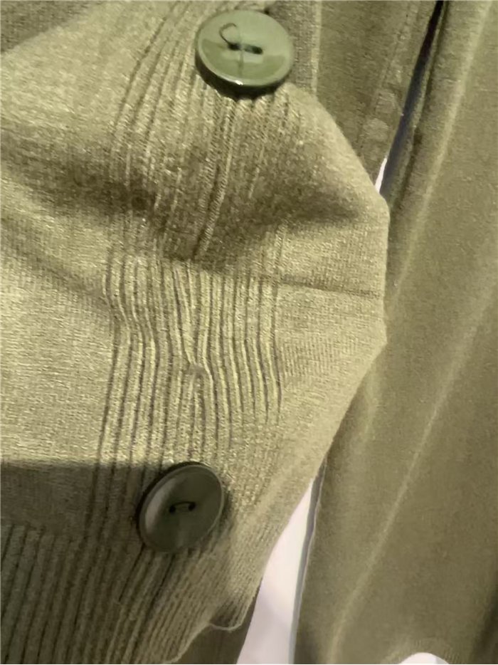 Conjunto jersey amplio punto con bolsillos y pantalón