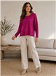 Jersey botones laterales talla grande