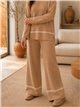 Conjunto jersey punto rayas contraste