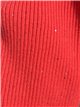 Jersey canalé escote cuadrado con mini lentejuelas