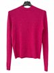 Jersey canalé cuello alto con mini lentejuelas