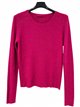 Jersey canalé cuello redondo con mini lentejuelas