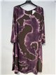 Vestido lycra amplio degradado