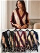 Blusa estampada encaje talla grande
