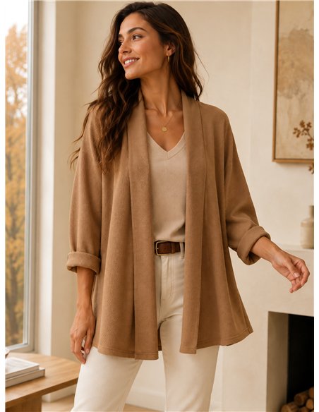 Blazer testurizzato taglie forti
