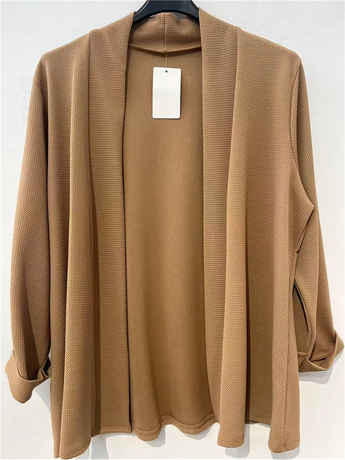 Blazer testurizzato taglie forti