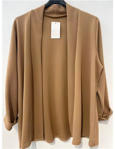 Blazer testurizzato taglie forti