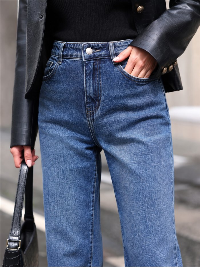 Jeans wide leg clásicos