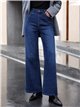 Jeans wide leg azul