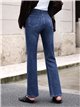 Jeans rectos azul oscuro