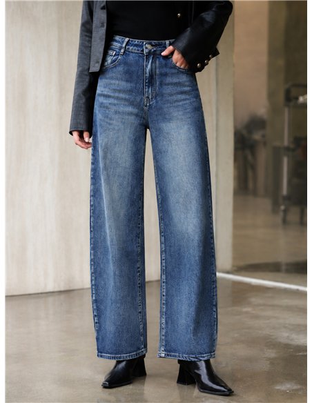 Jeans balloon lavado