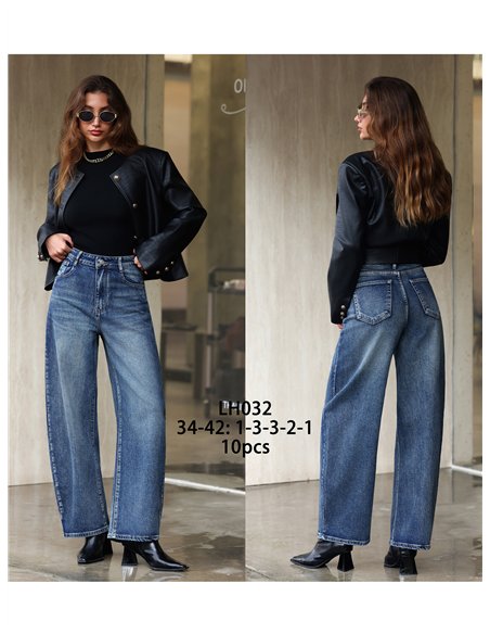 Jeans balloon lavado