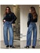 Jeans balloon lavado